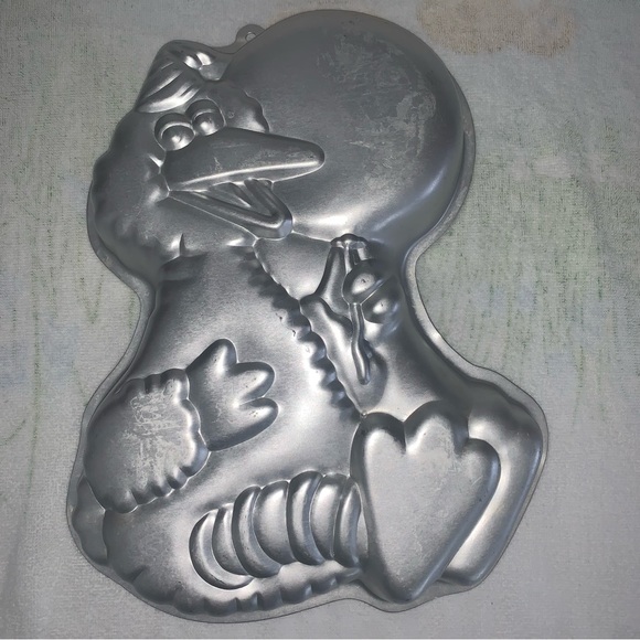 Vintage 80’s Wilton BIG BIRD & ERNIE Cake Pans w/ Instructions Stored NEW 1983 - Picture 10 of 16
